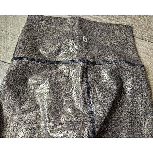 Lululemon Wunder Under High Rise Foil Leggings - Picture 10 of 11